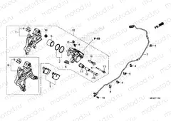 F-17 REAR BRAKE CALIPER