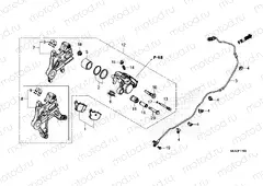 F-17 REAR BRAKE CALIPER