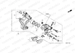 F-17 REAR BRAKE CALIPER
