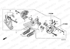F-17 REAR BRAKE CALIPER