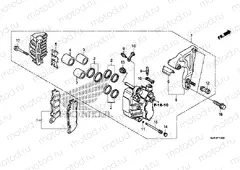 F-17 REAR BRAKE CALIPER