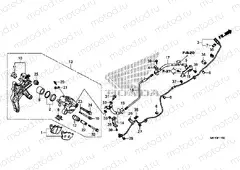 F-17 REAR BRAKE CALIPER