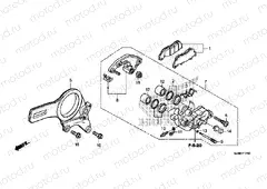 F-17 REAR BRAKE CALIPER
