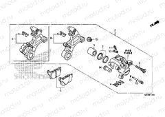 F-17 REAR BRAKE CALIPER