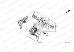 F-17 REAR BRAKE CALIPER