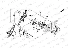F-17 REAR BRAKE CALIPER