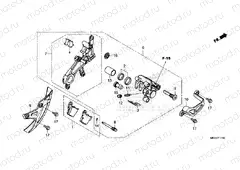 F-17 REAR BRAKE CALIPER