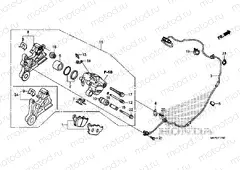 F-17 REAR BRAKE CALIPER