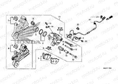 F-17 REAR BRAKE CALIPER