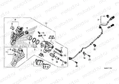 F-17 REAR BRAKE CALIPER