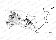 F-17 REAR BRAKE CALIPER
