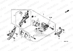 F-17 REAR BRAKE CALIPER