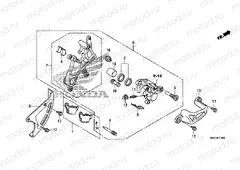 F-17 REAR BRAKE CALIPER