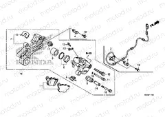 F-17 REAR BRAKE CALIPER