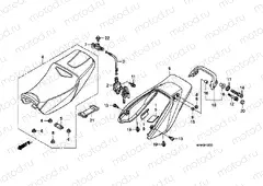 F-17 SEAT / REAR ENGINE HOUSING