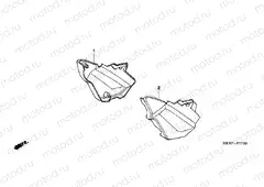 F-17 SIDE COVER (CBF600S6 / SA6 / N6 / NA6)