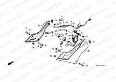 F-17 SIDE COVER / FUEL PUMP / RECTIFIER