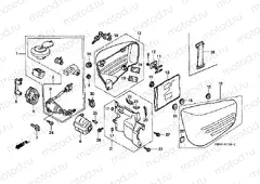F-17 SIDE COVER / KEY KIT