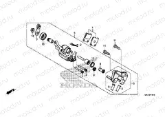 F-18-10 PARKING BRAKE CALIPER