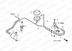 F-18-2 SOLENOID VALVE (VTR1000SP2 / 3/4/5/6)