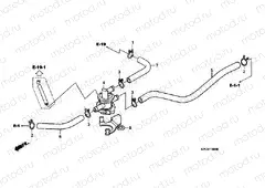 F-18 AIR BLOW CONTROL VALVE (XL125V1 / 2/3/4/5/6)
