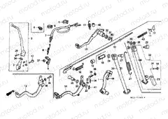 F-18 BRAKE PEDAL / PEDAL REPLACEMENT / SIDE SHELF