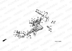 F-18 EXHAUST DRUM (VFR750FL / FM / FN / FP)