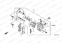 F-18 FRONT BRAKE CALIPER