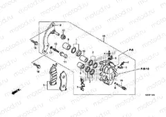 F-18 FRONT BRAKE CALIPER