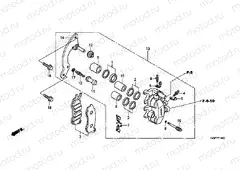 F-18 FRONT BRAKE CALIPER