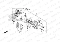 F-18 FRONT BRAKE CALIPER