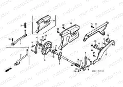 F-18 PEDAL / PUSHING ARM LEVER
