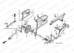 F-18 PEDAL / PUSHING ARM LEVER