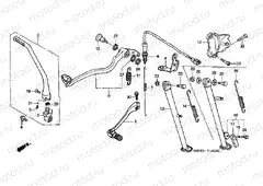 F-18 PEDAL / SUPPORT