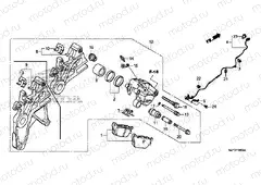 F-18 REAR BRAKE CALIPER