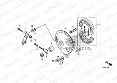 F-18 REAR BRAKE PANEL
