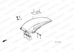 F-18 REAR FENDER