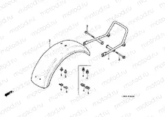 F-18 REAR FENDER