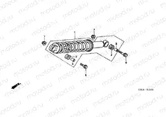 F-18 REAR SHOCK ABSORBER