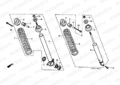F-18 REAR SHOCK ABSORBER (CH125E)