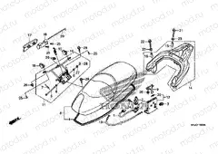 F-18 SEAT / REAR HOLDER