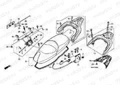 F-18 SEAT / REAR HOLDER