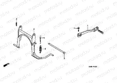 F-18 SUPPORT / BLOWER ARM