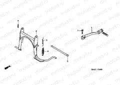 F-18 SUPPORT / BLOWER ARM