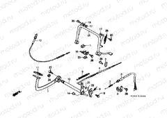 F-18 SUPPORT / BRAKE PEDAL
