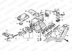 F-19-1 AIR FILTER (CBR1000FK)