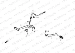 F-19-1 PEDAL (VFR750FR / FS / FT / FV)