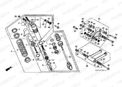 F-19-1 REAR SHOCK ABSORBER