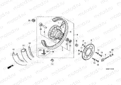 F-19-10 REAR WHEEL