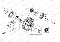 F-19-20 REAR WHEEL